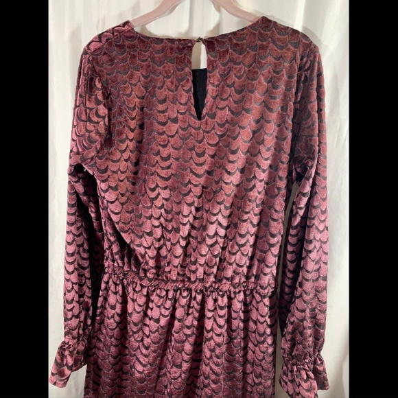 NEW MICHAEL Michael Kors Velvet Tie‎ Waist Dress - Picture 7 of 8